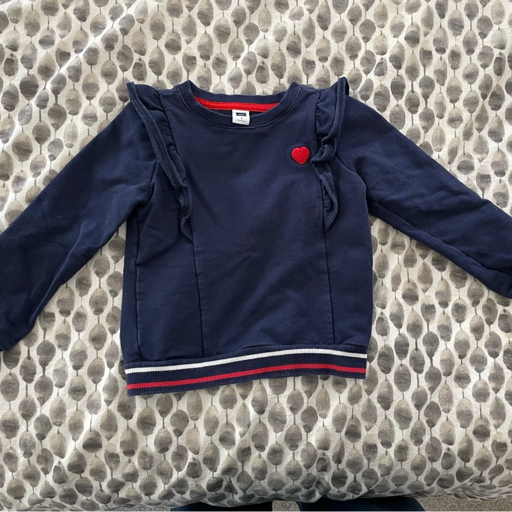 Janie & Jack sweatshirt- 4T